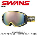 SWANS スワンズ ゴーグル RV-MDH-PU-LP Y 23-24モデル【返品交換不可商品】
