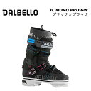 DALBELLO ダルベロ スキーブーツ IL MORO PRO GW ブラック×ブラック 23-24 モデル