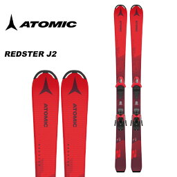 ATOMIC アトミック スキー板 REDSTER J2 + C 5 GW Red/Black 23-24 モデル ジュニア