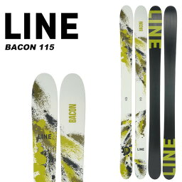 LINE ライン スキー板 BACON 115 板単品 23-24 モデル