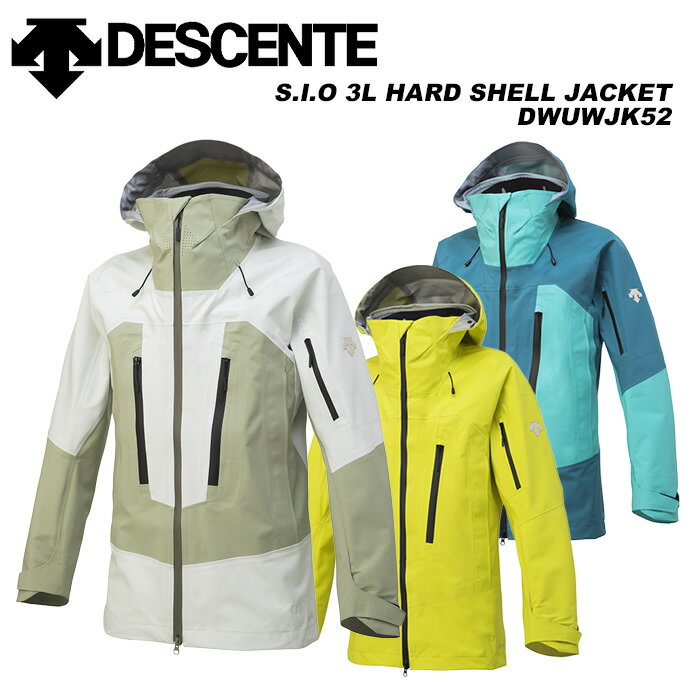 楽天ASPEN PROSKI SHOPDESCENTE DWUWJK52 S.I.O 3L HARD SHELL JACKET / SHAUN 23-24モデル デサント スキーウェア ジャケット