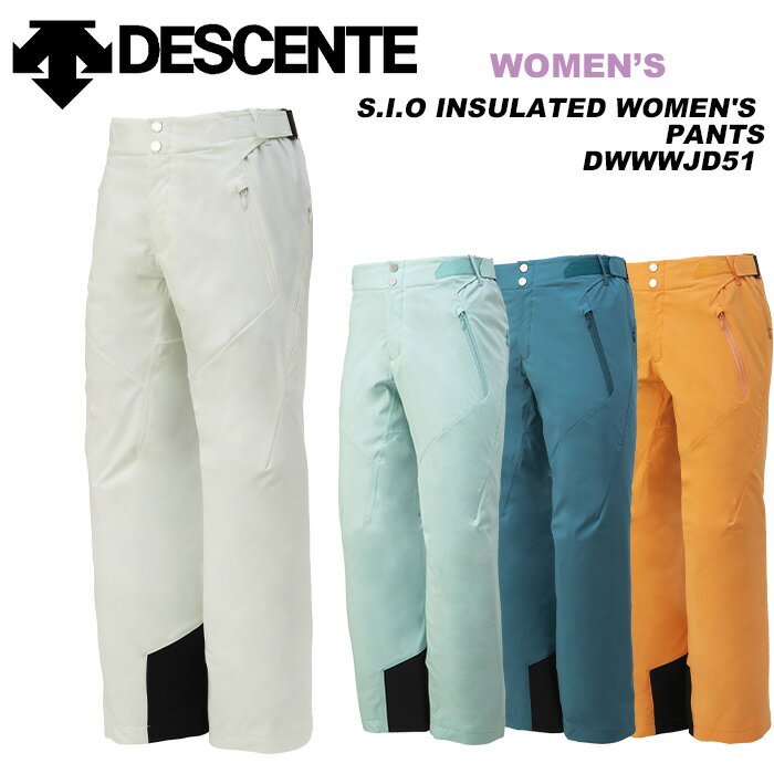 DESCENTE DWWWJD51 S.I.O INSULATED WOMEN'S PANTS 23-24モデル デサント スキーウェア パンツ