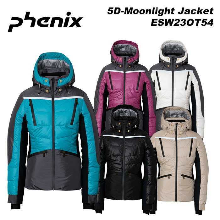 5D-Moonlight Jacket ESW23OT54 Size: S/M/L/XL/XL/XXL エレガントさとスポーティさを兼ね備えたジャケット 別売りフードファー取付可能 高密度タフタ2L シャイニータフタ2L 4wayストレッチトリコット2L SIZE JP-S EU-4/34　(胸囲96.4 前丈49.5 後丈61.8 裄丈82.0)cm JP-M EU-6/36　(胸囲100.5 前丈51.5 後丈63.9 裄丈84.0)cm JP-L EU-8/38　(胸囲104.5 前丈53.5 後丈66.0 裄丈86.0)cm JP-XL EU-10/40　(胸囲108.6 前丈55.5 後丈68.1 裄丈88.0)cm JP-XXL EU-12/42　(胸囲112.6 前丈57.5 後丈70.2 裄丈89.5)cm JP-3XL　EU-14/44　(胸囲117.6 前丈59.5 後丈72.3 裄丈90.5)cm 表地　ポリエステル100% 裏地　ポリエステル100% ※ご注意※ ・実店舗と在庫を共有しいるため、タイミングによって完売となる場合がございます。 ・モニターの発色によって色が異なって見える場合がございます。