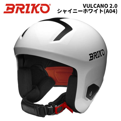 BRIKO ブリコ ヘルメット VULCANO 2.0 シャイニーホワイト(A04) 24-25モデル BRIKO ブリコ ヘルメット VULCANO 2.0 シャイニーホワイト(A04) 24-25モデル