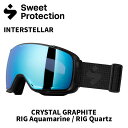 SWEET PROTECTION スウィートプロテクション ゴーグル INTERSTELLAR CRYSTAL GRAPHITE/RIG Aquamarine/RIG Quartz 24-25 モデル(4)