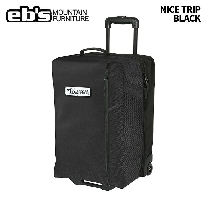 eb's エビス NICE TRIP BLACK ナイストリップ バッグ 25-26モデル