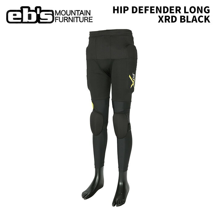 eb's エビス HIP DEFENDER LONG XRD BLACK ヒップディフェンダーロングXRD プロテクターボトムス 25-26モデル