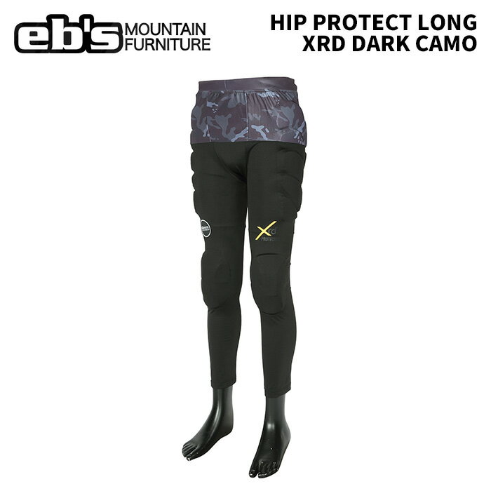 eb's エビス HIP PROTECT LONG XRD DARK CAMO ヒッププロテクトロングXRD プロテクターボトムス 25-26モデル