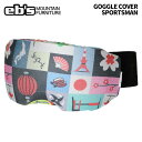 eb's【24/25・GOGGLE COVER|NIPPON】エビス ebs ゴーグルカバー ヘルメット、運搬時に使用するゴーグルのレンズカバー