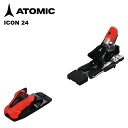 ATOMIC アトミック ビンディング 単品販売不可 ICON 24 （解放値 14-24) Color: Red/Black Sizes: X75 ※ビンディングの単品販売は行っておりません。 　ビンディングのみのご購入はキャンセルとなります。ご了承ください。 ※解放値について※ 当店での解放値設定は「10」までとなっております。予めご了承ください。 ※ご注意※ ・製造過程で細かいキズがつくことがありますが、不良品には該当いたしません。 ・実店舗と在庫を共有しているため、タイミングによって完売となる場合がございます。 ・モニターの発色によって色が異なって見える場合がございます。