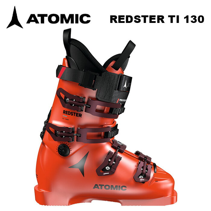 ATOMIC アトミック スキーブーツ REDSTER TI 130 Red/Black 24-25 モデル