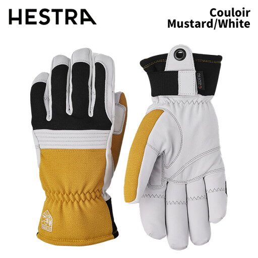 【3001970-460020】HESTRA ヘストラ グローブ Couloir Mustard/White 24-25 モデル 【3001970-460020】HESTRA ヘストラ グローブ Couloir Mustard/White 24-25 モデル