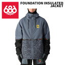 686 シックスエイトシックス ウェア FOUNDATION INSULATED JACKET KEITH-HARING-DENIM-COLORBLOCK 24...