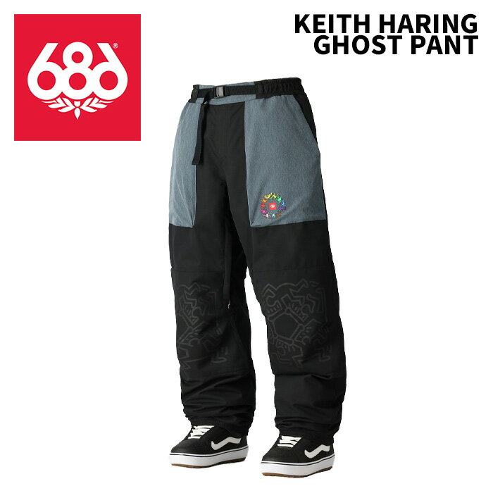 686 シックスエイトシックス ウェア KEITH HARING GHOST PANT 24-25(2025)モデル パンツ