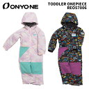 ONYONE RESEEDA オンヨネ レセーダ REO57006 TODDLER ONEPIECE 24-25(2025)モデル ジュニア ワンピース