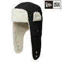 NEWERA【TRAPPER DUCK:BLACK】ニューエラ ヘッドウェアー パイロットキャップ トラッパー 防寒 防風 ダックキャンバス ブラック