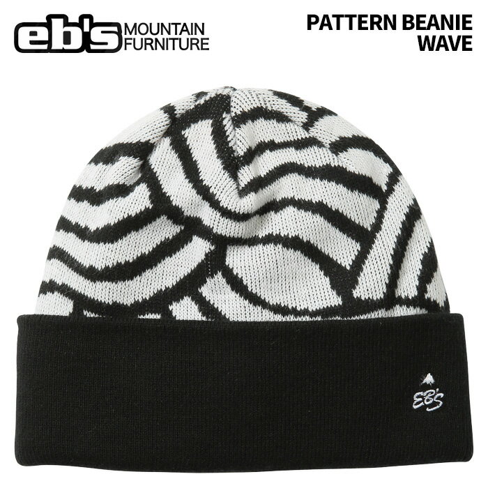 eb's エビス PATTERN BEANIE WAVE パターンビーニー キャップ ビーニー 25-26モデル(4)