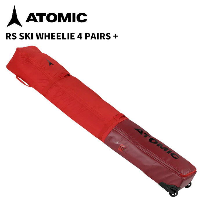ATOMIC アトミック スキーバッグ RS SKI WHEELIE 4 PAIRS + 25-26モデル AL5050610