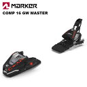 MARKER マーカー スキー ビンディング COMP 16 GW MASTER (解放値 6.0-16.0) 25-26 モデル 【単品販売不可】