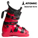 【AE5031700】 ATOMIC アトミック スキーブーツ REDSTER TR F4 Red Tension/Black/Magenta 25-26 モデル