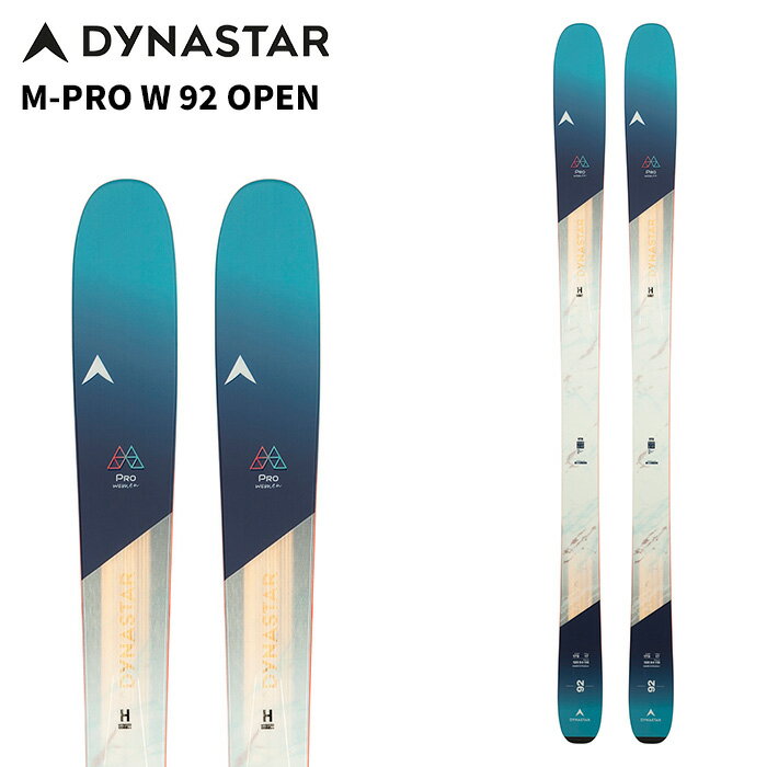 DYNASTAR ディナスター スキー板 M-PRO W 92 OPEN 板単品 25-26 モデル レディース