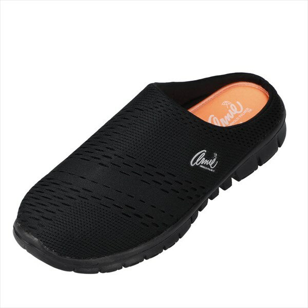 アーノルドパーマー レディーススライダー AN0904 019 オールブラック