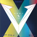 【メール便】 エクシオン 裏ソフトラバー『赤』 ヴェガ X 10371 RD