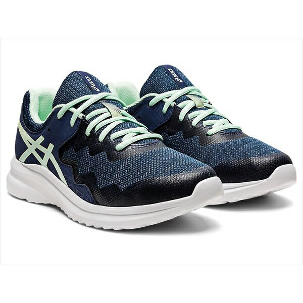 [asics]アシックスジュニアシューズレーザービーム MG(1154A113)(401)ネイビーブルー/ソフトイエロー