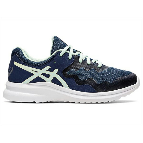 [asics]アシックスジュニアシューズレーザービーム MG(1154A113)(401)ネイビーブルー/ソフトイエロー