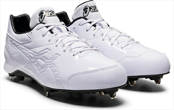 アシックス 野球スパイク NEOREVIVE 4 WHT　ネオリバイブ 4 WHT 1123A039 110 ホワイトxホワイト