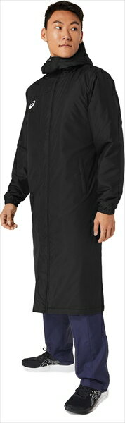 アシックス 中綿ロングコート 2031D539 001 パフォーマンスブラック