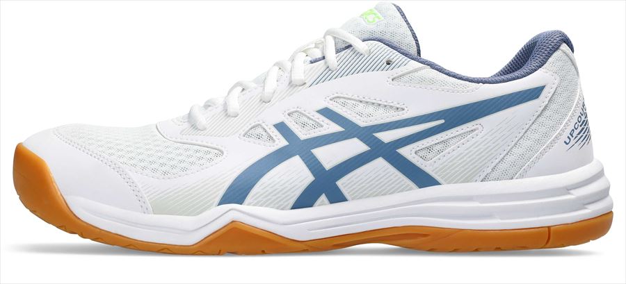 [asics]アシックスバドミントンシューズUPCOURT 5(1071A086)(104)ホワイト/デニムブルー