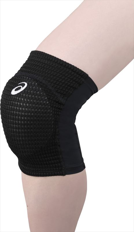 [asics]アシックスVBニーパッド(メッシュ)(3053A148)(001)ブラックxホワイト