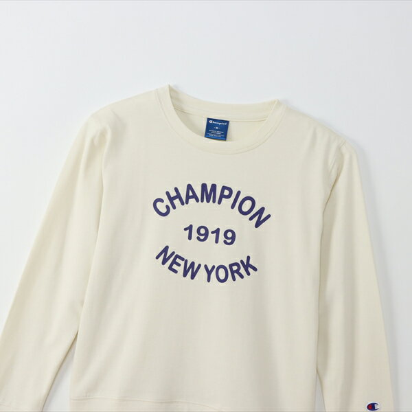 チャンピオン レディース ウェア ロングスリーブTシャツ CW-WS409 020 オフホワイト