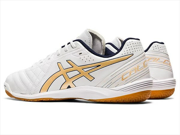 [asics]アシックスフットサル屋内用シューズCALCETTO WD 8(1113A011)(106)ホワイト/CMP