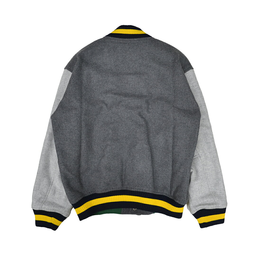 ラコステ メンズ ウェア ベーシックバーシティジャケット BH8213-10 QIV グレー