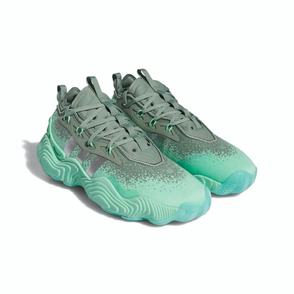 [adidas]アディダスバスケットボールシューズTRAE YOUNG 3(IF5591)パルスミント/シルバーメタリック/シルバーグリーン