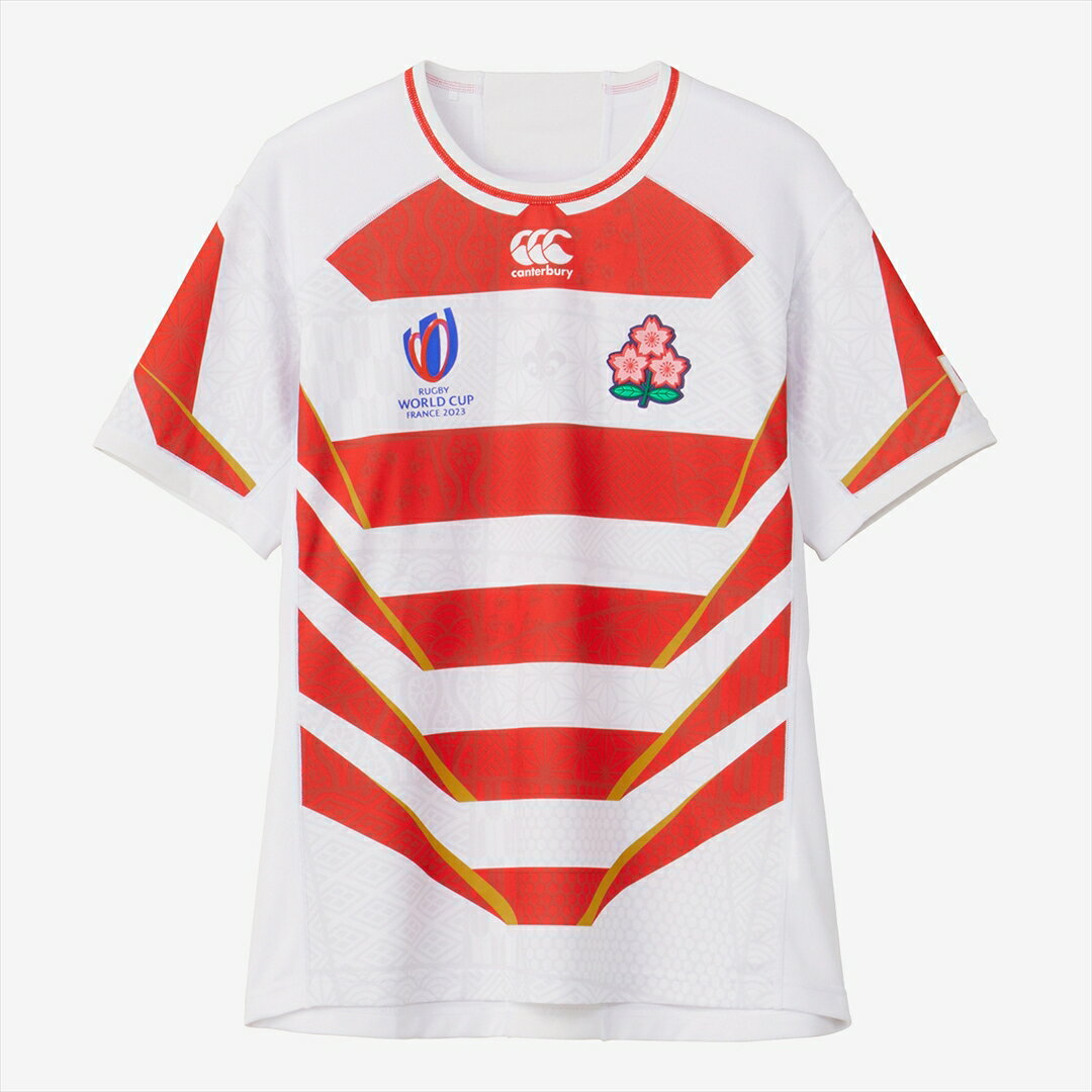 [canterbury]カンタベリーラグビー日本代表ジャパン RWC2023レプリカホームジャージー RG33980WC 10 ホワイト