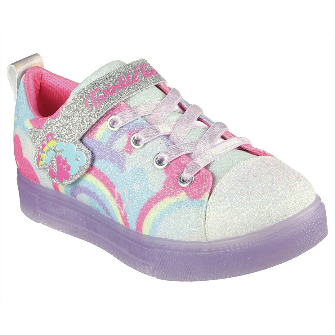 [SKECHERS]スケッチャーズ光るキッズシューズTWINKLE SPARKS ICE 2.0 314749L MLT マルチ