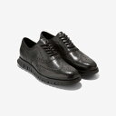 コールハーン ビジネスシューズ メンズ [COLE HAAN]コールハーンメンズシューズゼログランド リマスタード ウィングチップオックスフォード(C39601)ブラック