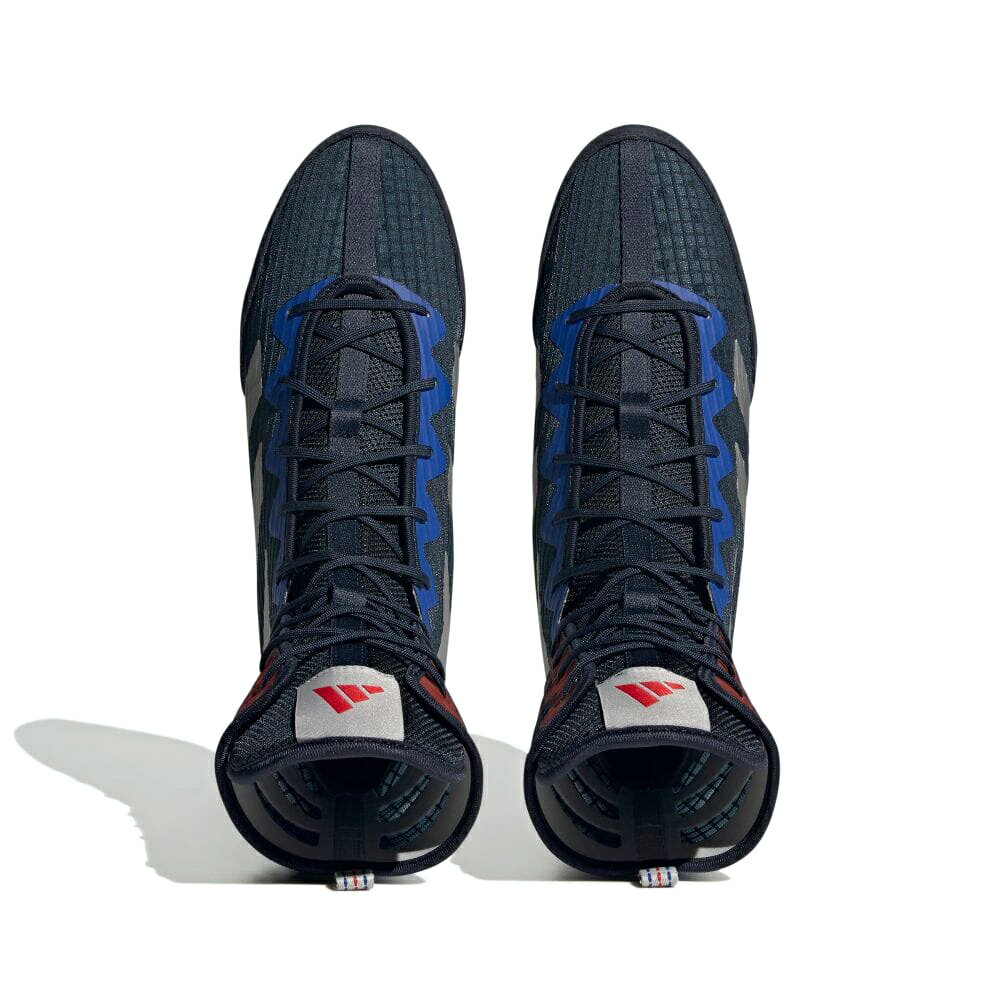 アディダス ボクシングシューズ BOX HOG 4 HP6880 レジェンドインク／シルバーメタリック／グレーツー