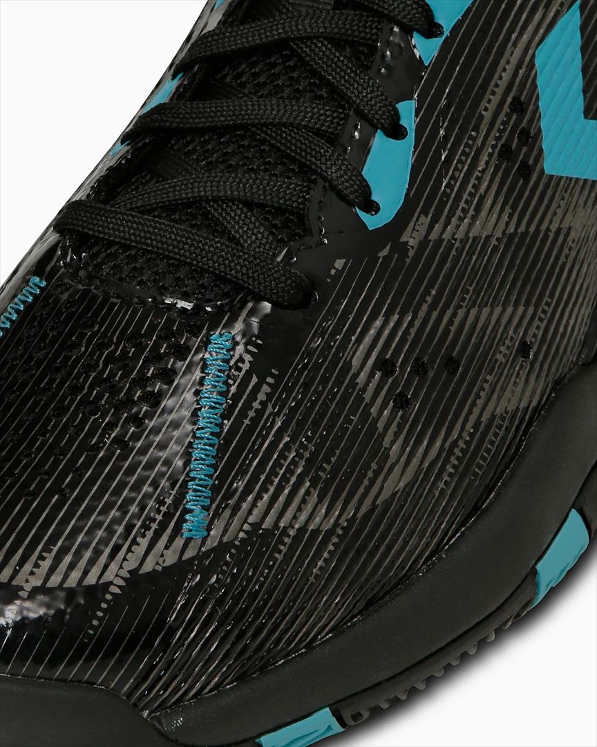 ASPOアスリートの[CONVERSE]コンバースバスケットボールシューズCONS ACCELERATOR LOW(33500450)ブラック/ティール｜アングル3