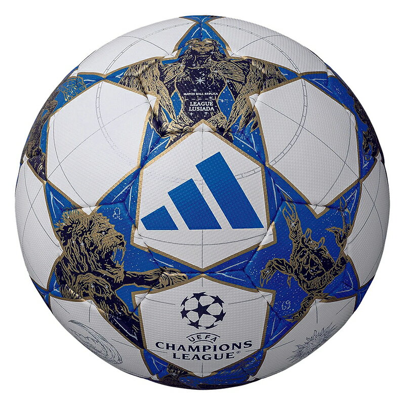 [adidas]アディダスサッカーボール検定4号球フィナーレ 25-26 リーグ ルシアーダ(ADF441WB)...