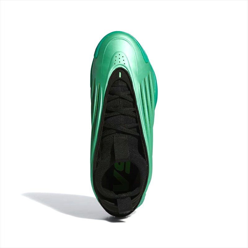 ASPOアスリートの[adidas]アディダスバスケットボールシューズHARDEN VOLUME 9(JH6484)セミコートグリーン／コアブラック／スクリーミンググリーン｜アングル3