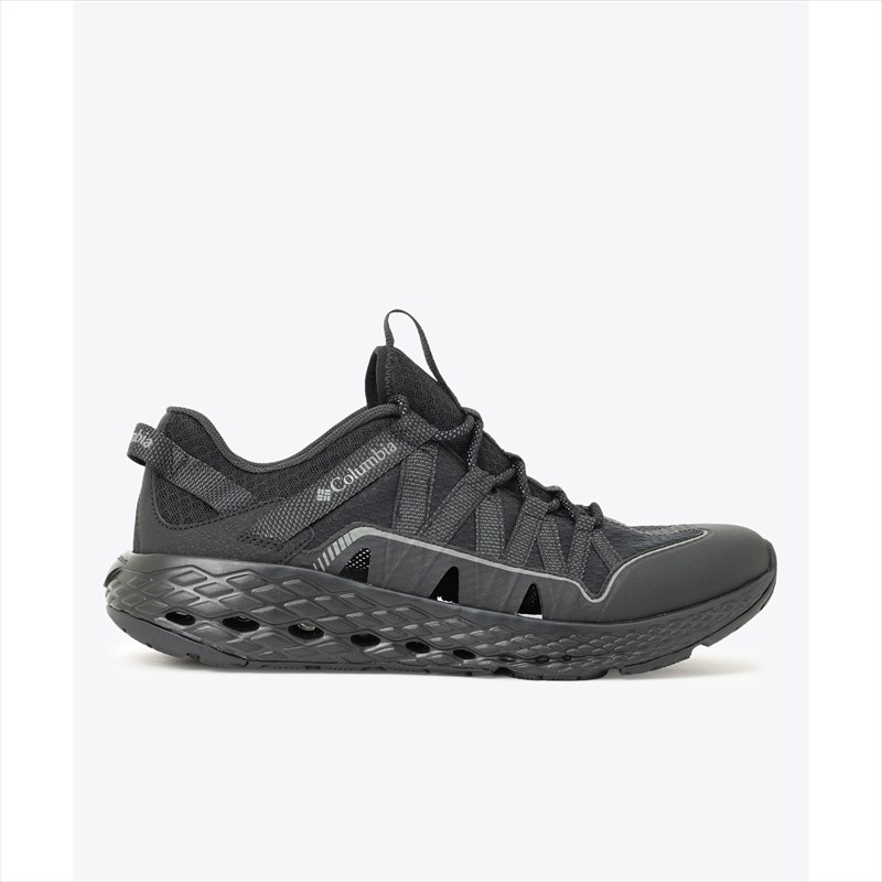 コロンビアメンズサマーシューズドレインメーカー エーティーブイ(BM1070)(012)Black Stratus
