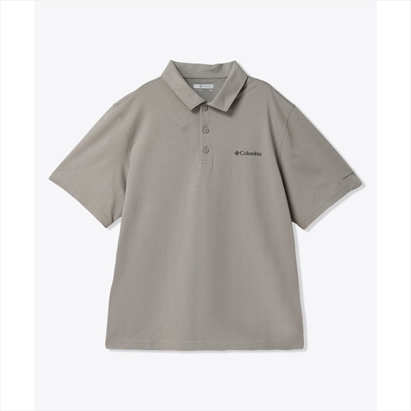 Rakuten - [Columbia]コロンビアメンズアパレルビヨンドピークポロシャツ(XE2196)(027)Flint Grey
