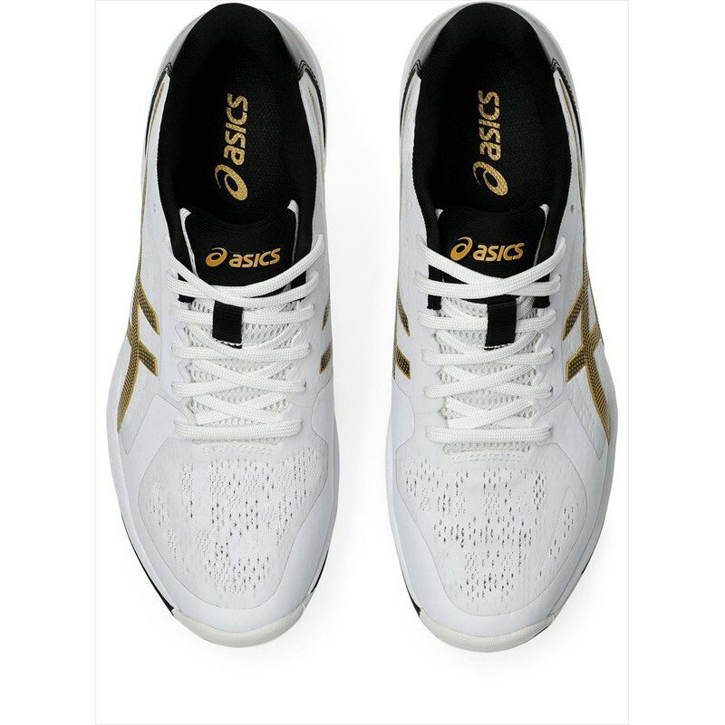 [�߸˽�ʬ�ʤˤĤ����ʸ��Բ�][asics]�����å�����奷�塼��DYNAFEATHER(1073A064)(101)�ۥ磻��/�֥�å�