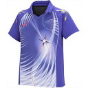 【1点までメール便可】 アシックス レディース卓球ゲームシャツHS XK2013 60 バイオレット