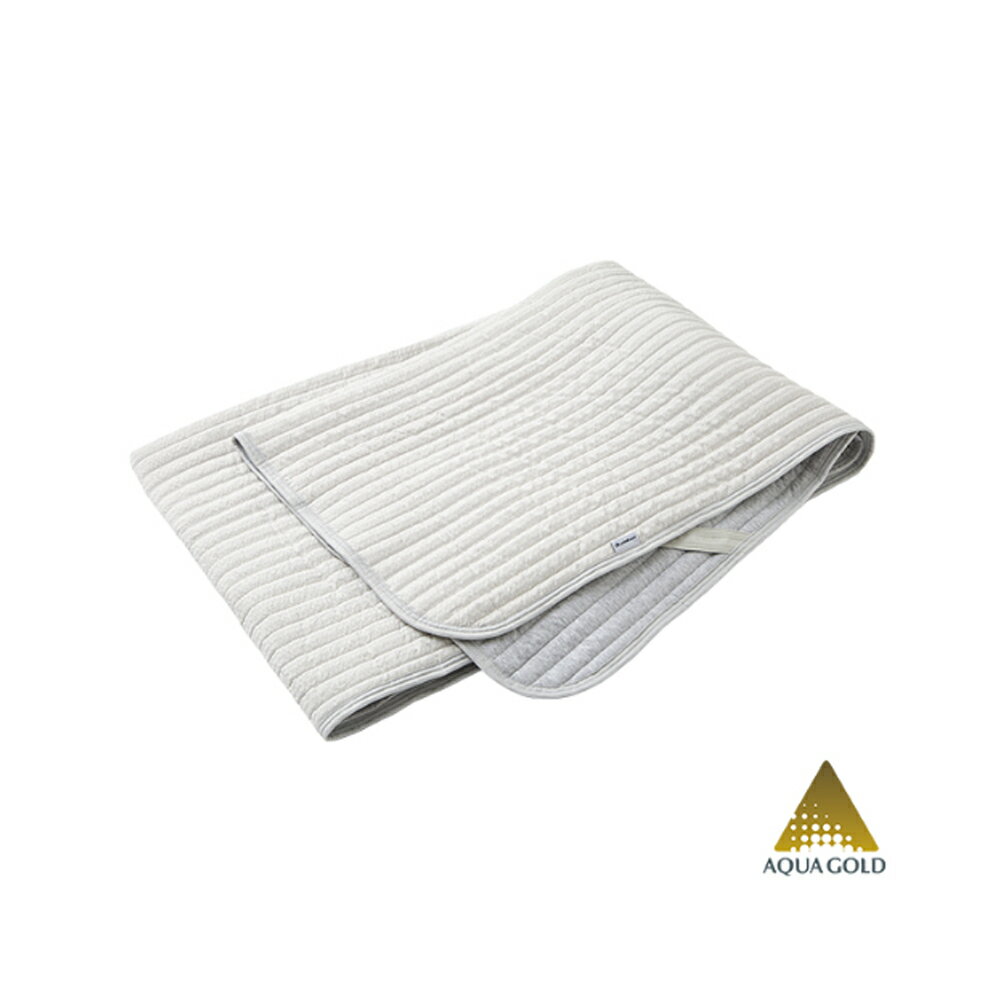 [サイズ] 幅 約100cm×奥行 約200cm [素材] サッカー織生地面:綿100% 天竺ニット生地面:綿100% 中材:ポリエステル100% [洗濯方法] 洗濯機洗い可(ネット使用) [技術] アクアゴールド