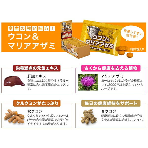 【メール便可】 ファイテン ウコン&マリアアザミ 1包